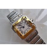  Cartier Santos Quartz  Man Watch  W20011C4 