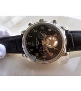 Patek Philippe Complication 396480 Day-Night Cycle Swiss Automatic Watch Numeral Black Face