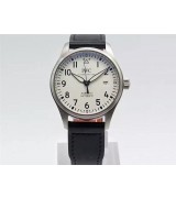 IWC Pilot MarK XVIII Automatic Watch Black Leather Strap IW327002