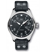 IWC Big Pilot Swiss Automatic Watch IW500901-Black Leather Strap 46mm