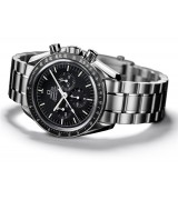 Omega Speedmaster Moonwatch Professional Black Dial-Stainless Steel Strap