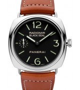 Panerai Radiomir Black Seal Swiss Handwound Watch Black Dial  PAM00183