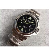 Panerai Luminor Marina Automatic Watch PAM00104 Steel Strap