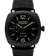 Panerai Radiomir 8 Days Ceramica HandWound Watch Black Dial PAM00384