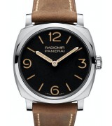 Panerai Radiomir Swiss Handwound Watch Black Dial PAM00622