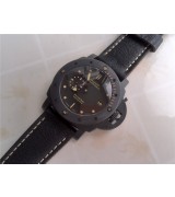 Panerai Luminor Submersible Swiss Automatic Watch-Full Black 47mm 