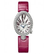 Breguet Reine De Naples 2017 Automatic Watch Red Leather