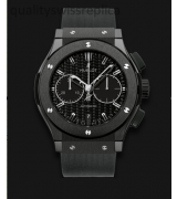 Hublot Classic Fusion Chronograph Black Magic Rubber Strap 521.CM.1770.RX 