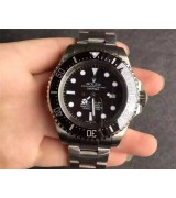 Rolex Sea Dweller DeepSea Swiss 3135 Automatic Watch Black Dial (Clone)