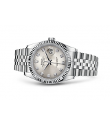 Rolex Datejust 116234-84 Swiss Automatic Watch Rhodium Dial Jubilee Bracelet 36MM