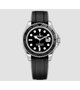 Rolex Yacht-Master Swiss Automatic Watch Black Dial Steel Casing