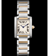  Cartier Tank Francaise W51007Q4 Quartz Watch Size S
