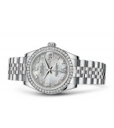 Rolex Datejust Ladies 178384-0040 Swiss Automatic MOP Dial 31MM