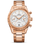 Omega Speedmaster 57 Chronograph Rose Gold White Dial 41.5mm 