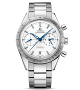 Omega Speedmaster 57 Chronograph White Dial 41.5mm 