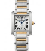 Cartier Tank Francaise W51005Q4 Quartz Watch Size L