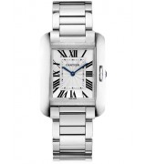 Cartier Tank Anglaise W5310044 Quartz Watch Size M