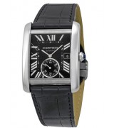 Cartier Tank MC W5300004 Automatic Watch Black Dial