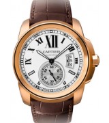 Cartier Calibre W7100009 Automatic Watch White Dial