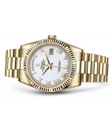 Rolex Day-Date 118238 Swiss Automatic Watch White Dial 36MM