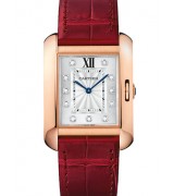 Cartier Tank Anglaise WJTA0007 Quartz Watch Size M