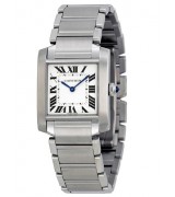 Cartier Tank Francaise WSTA0005 Quartz Watch Size M