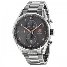 TAG Heuer Carrera Automatic Chronograph Anthracite Dial Mens Watch CAR2013.BA0799