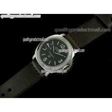 Panerai PAM318 Brooklyn Bridge Manual Handwound Watch - Walnut Leather Strap