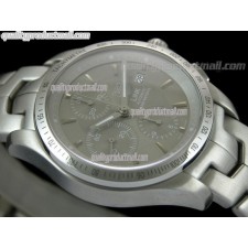 Tag Heuer Link Automatic 200M Chronograph-Grey Dial-Brushed Stainless Steel Bracelet