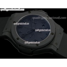 Hublot Big Bang All Black II Limited Edition Chronograph-All Black Dial Numeral Hour Markers-Black Rubber Strap
