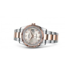 Rolex Datejust 116231-0074 Swiss Automatic Watch Diamonds Hour Markers 36MM