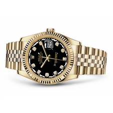 Rolex Datejust 116238-0067 Swiss Automatic Watch Black Dial Jubilee Bracelet 36MM
