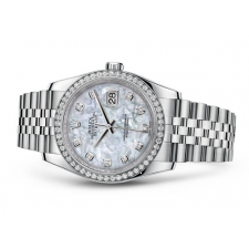 Rolex Datejust 116244-11 Swiss Automatic Watch MOP Dial 36MM