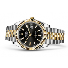 Rolex Datejust 126333-14 Swiss Automatic Watch Black Dial Jubilee Bracelet 41MM