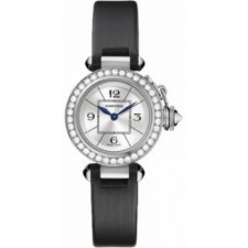  Cartier Pasha Silver Swiss MHH157 Quartz Ladies Watch WJ124027
