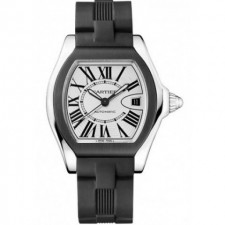 Cartier Roadster Silver Swiss 2824 Automatic Man Watch W6206018