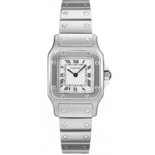 Cartier Santos Galbée W20056D6 Quartz Watch 34.8mm