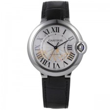 Cartier Ballon Bleu W69017Z4 Swiss 2836 Automatic Watch - Silver Dial Neutral Mid-sized 36mm