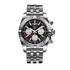 Breitling Chronomat GMT Automatic Chronograph Black Dial 44mm