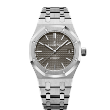 Audemars Piguet Royal Oak 15450ST Automatic Watch Gray Dial 37mm