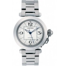 Cartier Pasha White Swiss 2824 Automatic Ladies Watch W31074M7