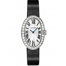Cartier Baignoire Silver Cartier 057 Quartz Ladies Watch WB520008