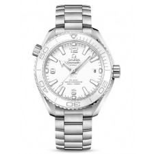 Omega Seamaster Planet Ocean 600m Watch for Ladies White 39.50mm