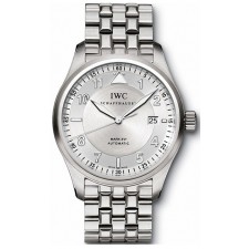 IWC Pilot Mark XVI Swiss Automatic Watch IW325505-White Dial-Steel Strap