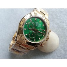 Rolex Daytona Cosmograph Swiss Chronograph Green Dial