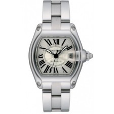 Cartier Roadster Silver Swiss 2824 Automatic Man Watch W62025V3