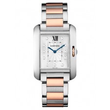 Cartier Tank Anglaise WT100032 Quartz Watch Size M