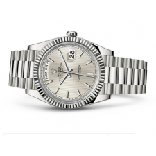 Rolex Day-Date 228239 Swiss 3235 Automatic Watch Silver Dial Presidential 40MM