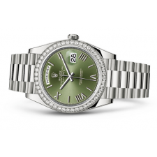 Rolex Day-Date 228349 Swiss Automatic Watch Diamonds Bezel 40MM