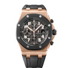 Audemars Piguet Royal Oak Offshore 25940 Chronograph-Rose Gold Black Dial